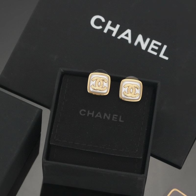 Ch*el earrings